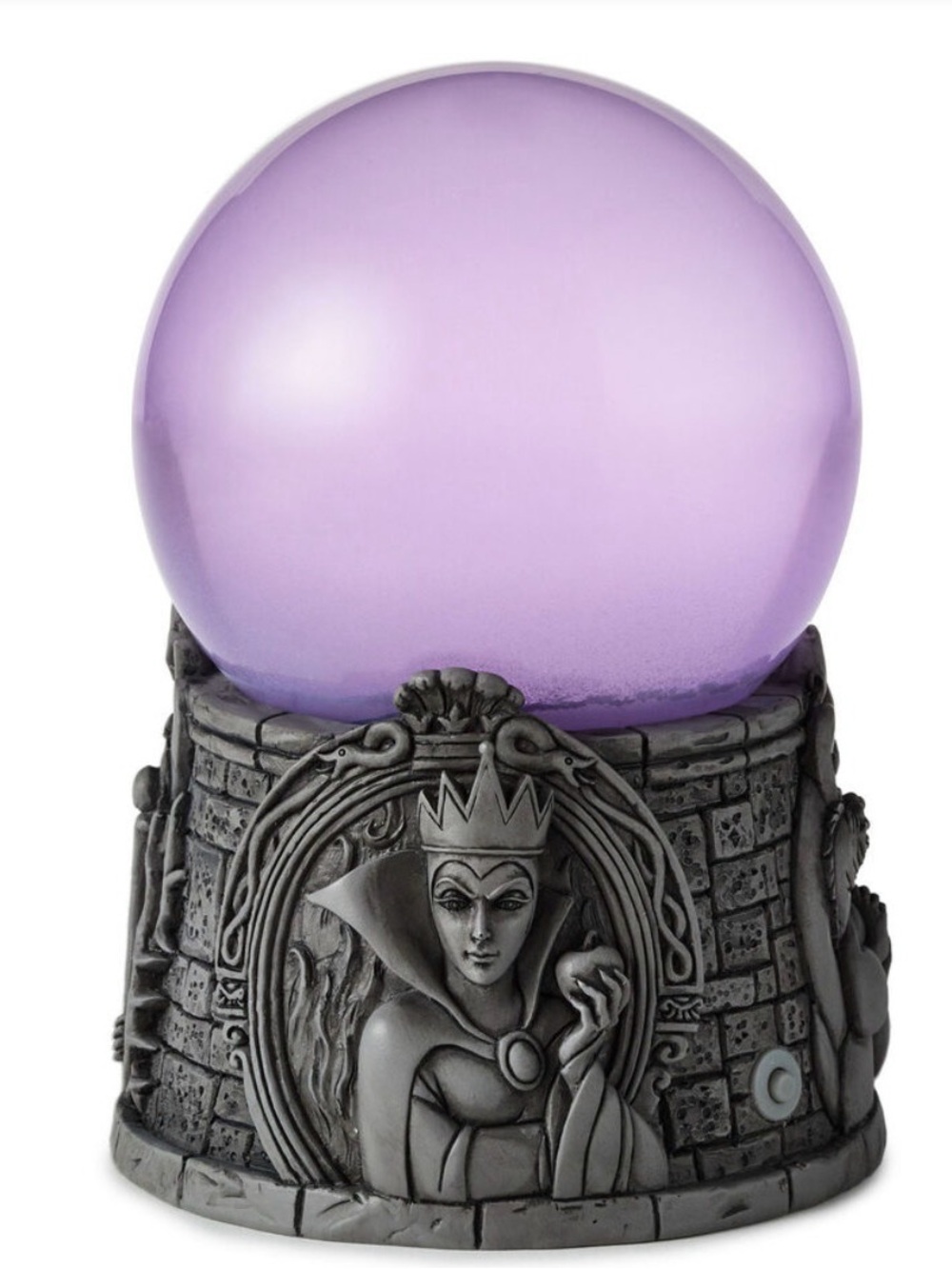 Disney Villains Light-Up Swirling Water Globe in Purple